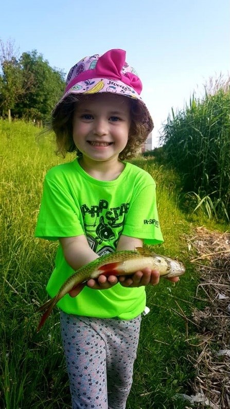R-SPEKT Tričko Carp Star Dětské Fluo Green (8)